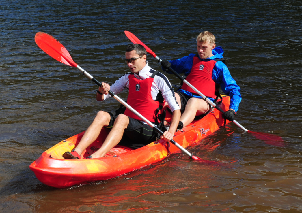 Guided Kayaking session on Caban Dam