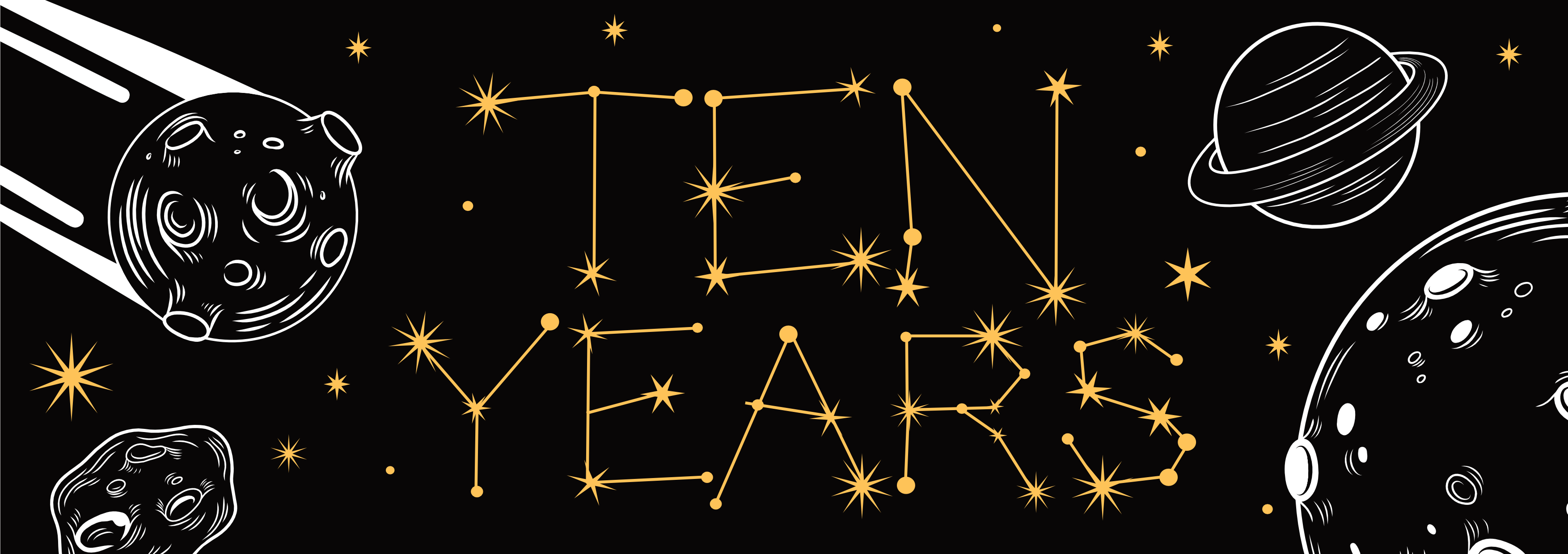 Ten Years of Cosmic Skies
